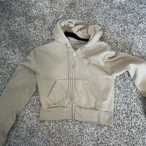 Brandy Melville Cropped Hoodie